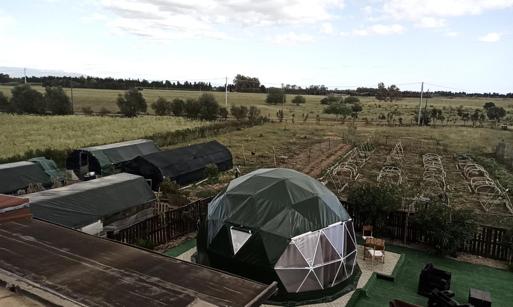 Podere Kiri Dome Experience Decimomannu 外观 照片
